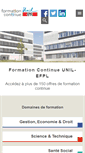 Mobile Screenshot of formation-continue-unil-epfl.ch